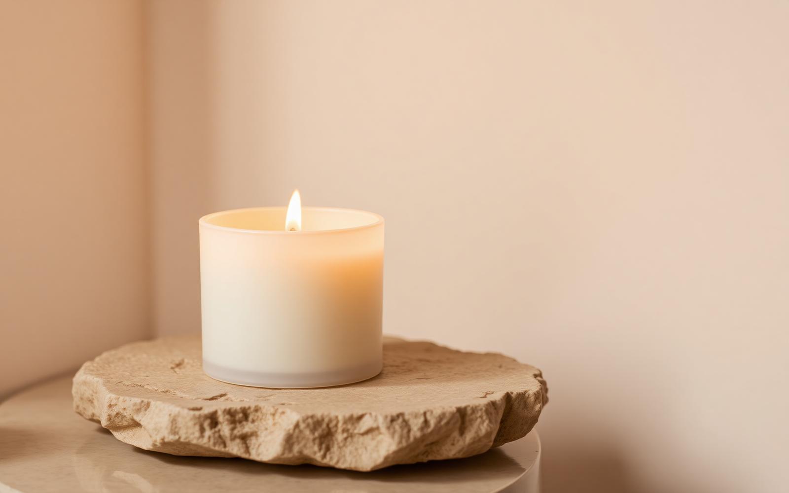 Soft light on a still surface representing nervous system calm
